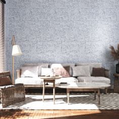 Nikcorp Samoljepljive tapete vintage vinilna folija za namještaj i zidove, efekt betona, vodootporna, 40x900 cm, sivo-plava