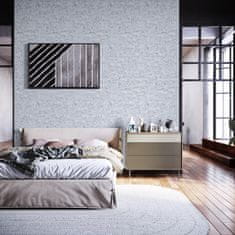 Nikcorp Samoljepljive tapete vintage vinilna folija za namještaj i zidove, efekt betona, vodootporna, 40x900 cm, sivo-plava