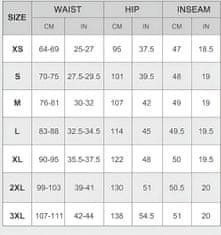 Nikcorp Ženske 3/4 planinarske hlače Cargo, vodootporne sportske capri hlače za trekking i boravak na otvorenom, crne, veličina M