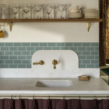 Nikcorp 3D zidni paneli samoljepljive pločice za kuhinju i kupaonicu, vodootporne PVC naljepnice, zelene, 30x13 cm, 12 komada