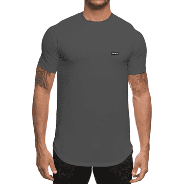 Nikcorp Muška sportska majica kompresijska pamučna siva veličina M za trening teretanu i trčanje muscle fit kroj rastezljiva