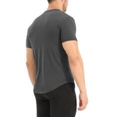 Nikcorp Muška sportska majica kompresijska za trening pamučna siva veličina L muscle fit rastezljiva za teretanu i trčanje