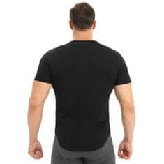 Nikcorp Muška sportska majica za trening, kompresijska, pamučna, Muscle Fit kroj, visoka prozračnost, crna, veličina M