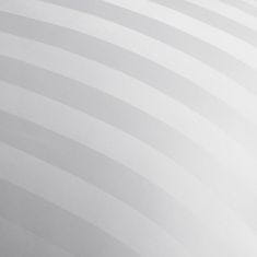 Nikcorp Jastučnice 80x80 cm set 2 komada, bijele sa satenskim prugama, mikrovlakna, skriveni patentni zatvarač, hotelski dizajn