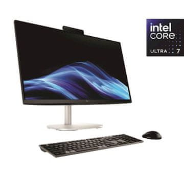 HP EliteStudio 8 AIO G1i 27 računalo, Core Ultra 7 265, 16 GB, 512 GB SSD, 68,55 cm (27), W11Pro, srebrno (A55S7ET#BED)