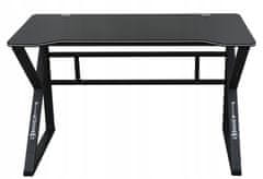 BAUG tools Aluminijski stol za igranje računala 120×60 Carbon Flex
