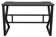 BAUG tools Aluminijski stol za igranje računala 120×60 Carbon Flex