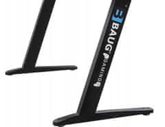 BAUG tools Aluminijski stol za igranje računala 120x60cm Carbon Flex HDF PVC