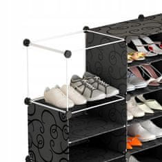 Dexxer Modularni ormarić za cipele s organizatorom za obuću, 6 polica