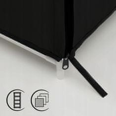 Dexxer Prijenosni ormarić za cipele s policama 90 cm s crnim poklopcem