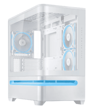 ASUS Prime AP202 ARGB kućište za računalo, mATX, bijelo (90DC00P3-B19000)