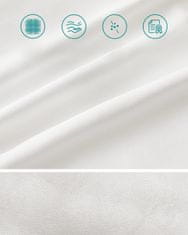 Songmics Jastuk za krevet set od 2 80x80x20 cm bijela