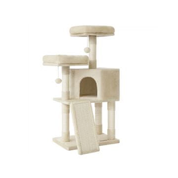 Songmics Grebalica za mačke 50x35x115 cm bež