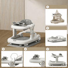 Tavalax Tavalax pametna hodalica za bebe s AI ergonomijom i podlogom