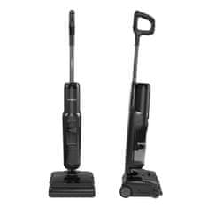 Tineco FLOOR ONE S7 Pro Stretch Steam baterijski usisavač i parni čistač, iLoop, HyperSteam 160°C, FlashDry sušenje, crni