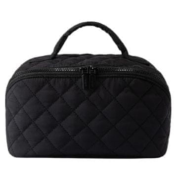 FRILLA® Velika pufasta torbica za šminku s 180° otvaranjem, periva, organizator | MAKEPACK