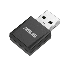 ASUS USB-BE92 Nano Wi-Fi adapter, tropojasni Wi-Fi 7,6 GHz, W10 i W11, 4096-QAM, crni (90IG09H0-MO0B10)