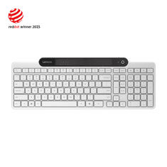Lenovo 800 tipkovnica, samopunjiva, Bluetooth 5.1, SLO 234, W10 i W11, bijela (GY41R69602)