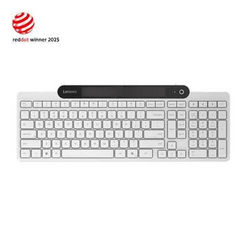 Lenovo 800 tipkovnica, samopunjiva, Bluetooth 5.1, SLO 234, W10 i W11, bijela (GY41R69602)