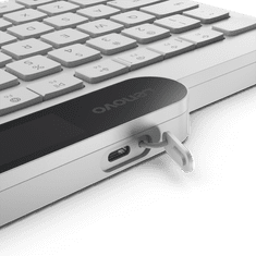 Lenovo 800 tipkovnica, samopunjiva, Bluetooth 5.1, SLO 234, W10 i W11, bijela (GY41R69602)