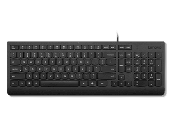 Lenovo Osnovna žičana tipkovnica, USB-A, W10 i W11, crna (4Y41R64673)