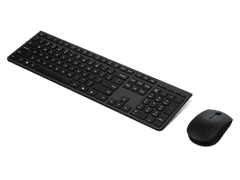 Lenovo Combo tipkovnica i miš, bežično, 2.4G i Bluetooth, crni (4X31R64352)