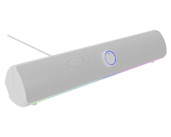 Genesis HELIUM 312BT računalni zvučnik / soundbar, STEREO 2.0, 10W RMS, Bluetooth 5.2, bijeli