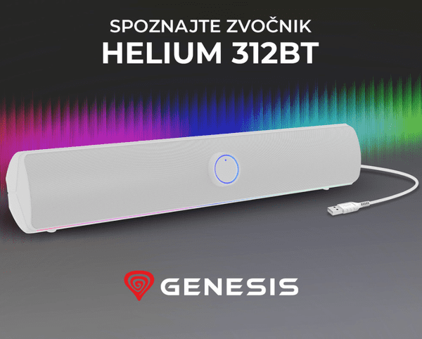 HELIUM 312BT – popoln zvok v kompaktni obliki!