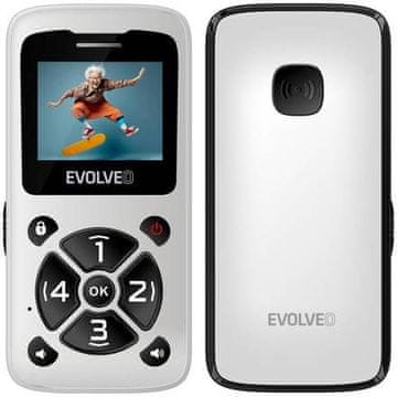 Evolveo Mobilni telefon EasyPhone ID White
