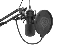 Genesis RADIUM 400 G2 profesionalni mikrofon, stolni / studijski, 192 kHz, podesiva ruka / nosač / stalak, crni