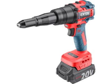 Extol Premium Bežični pištolj za zakivanje 8891868 SHARE20V, BRUSHLESS, 2Ah