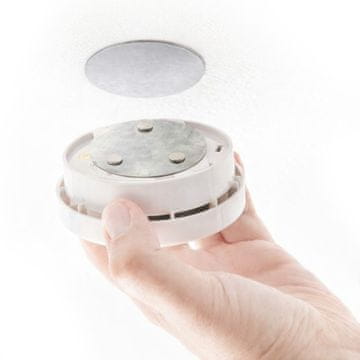 MXM Samoljepljivi magnetski držač za alarm za plin - više nema potrebe za vijcima u stropu ili zidu