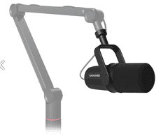 Genesis RADIUM 750D profesionalni mikrofon, stolni / studijski, 96kHz / 24-bit, tipka MUTE / GAIN, XLR / USB Type-C konektor, crni