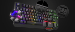Genesis Thor 230 TKL mehanička gaming tipkovnica, žičana, RGB, Hot-Swap, Outemu crveno-crna