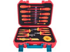 Total Set alata za električara THKITH1601 Set alata za električare, 16 dijelova, 1000V, VDE