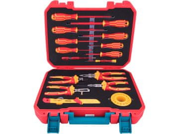Total Set alata za električara THKITH1601 Set alata za električare, 16 dijelova, 1000V, VDE