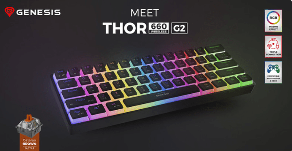 THOR 660 G2 - gaming tipkovnica