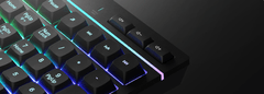 Genesis Rhod 530 gamerska tipkovnica, membranska, RGB, USB, crna