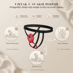 Bodybite Nosivi vibrator u obliku ruže za žene – aplikacija Couples Connect + daljinski upravljač, stimulacija klitorisa bez upotrebe ruku, silikon siguran za tijelo, diskretno pakiranje | AMORA