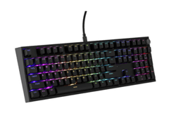 Genesis Thor 404 mehanička tipkovnica za igranje, Gateron Yellow Pro, RGB, Hot-Swap, crna