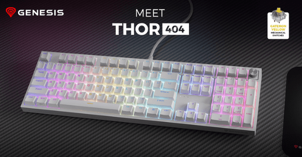 Odlična tipkovnica THOR 404