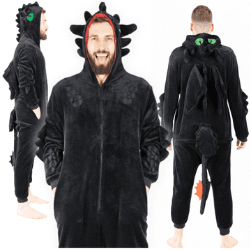 Zolta Furia Onesie kostim crni L
