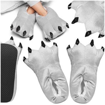Zolta ZOLTA plosnate papuče za žene i muškarce, kućne papuče, šape ONESIES S