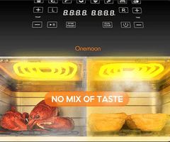 Symfony Vrućezračna friteza Onemoon D8 Air Fryer Double Basket