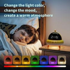 Symfony Budilica Beaverlab UFO Night Light