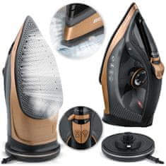 Berdsen Bežično glačalo na paru 2600 W BD-333 keramički premaz