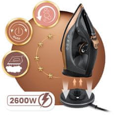 Berdsen Bežično glačalo na paru 2600 W BD-333 keramički premaz
