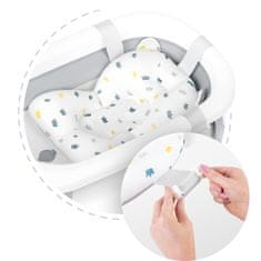 Ricokids jastuk za kadicu za bebe, plavo-bijeli