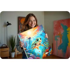 Massido Slika po broju 40x50 cm kornjača