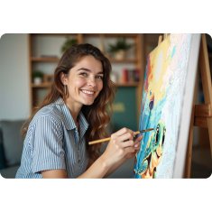 Massido Slika po broju 40x50 cm kornjača